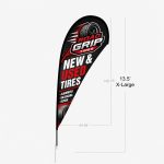 Teardrop Flag