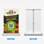 Table Top Banner Stand 11.5"x17.5"