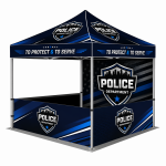 Canopy/Backwall & 3 Sidewalls