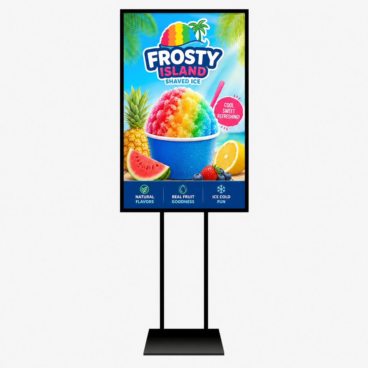 ChatGPT Image Jun 8, 2026 at 05_05_30 PM Standing Displays 22" x 28" Poster Stand - Image 1