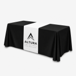 Table Runner + Solid Color Throw Combo