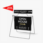 Real Estate A-Frame 24" x 18"