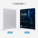 8ft Straight Tension Fabric Display - Image 4