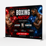 10ft Straight Tension Fabric Display