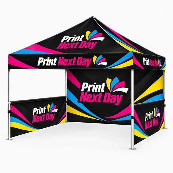 Print Next Day branded 10x20 trade show booth